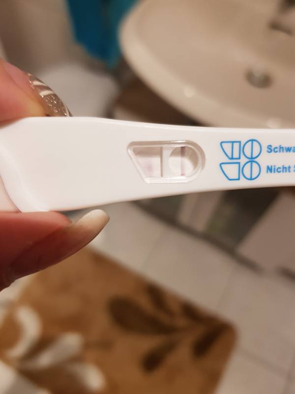 Schwangerschaftstest schwache linie testa med TESTAmed Schwangerschaftstest