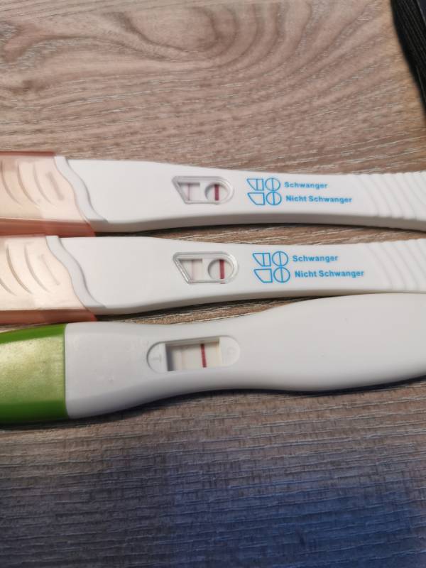 Positivem trotz nicht schwangerschaftstest schwanger Schwangerschaftstest: Ab