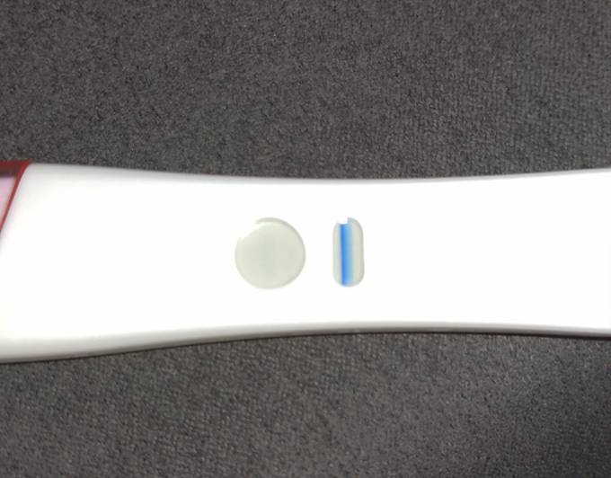 Negativ weißer 3 überfällig ausfluss test tage Schwangerschaftstest negativ: