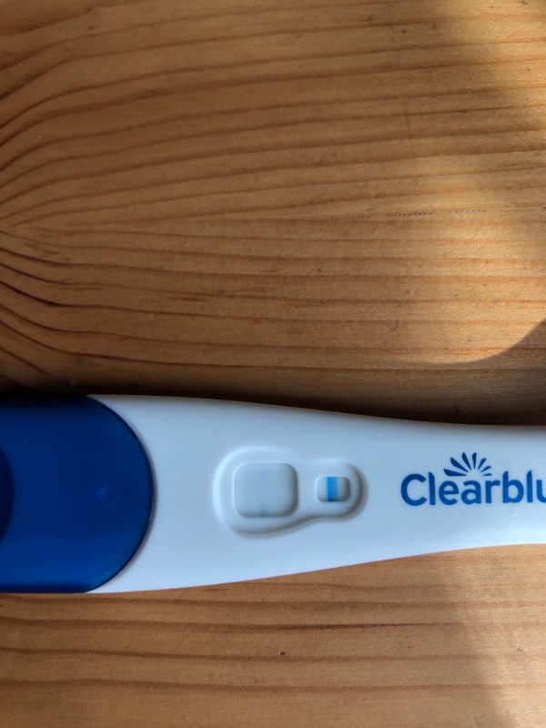 Clearblue negativer schwangerschaftstest