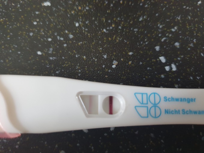 Negativ positiv einmal schwangerschaftstest einmal Schwangerschaftstest negativ,